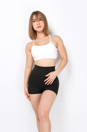 Soufflé Shorts - Charcoal Black